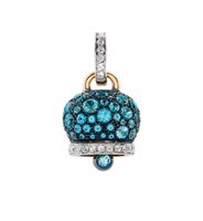Charm Chantecler Mujer Campanelle in Oro amarillo Diamante 0.22 Ct 42752 - 42752